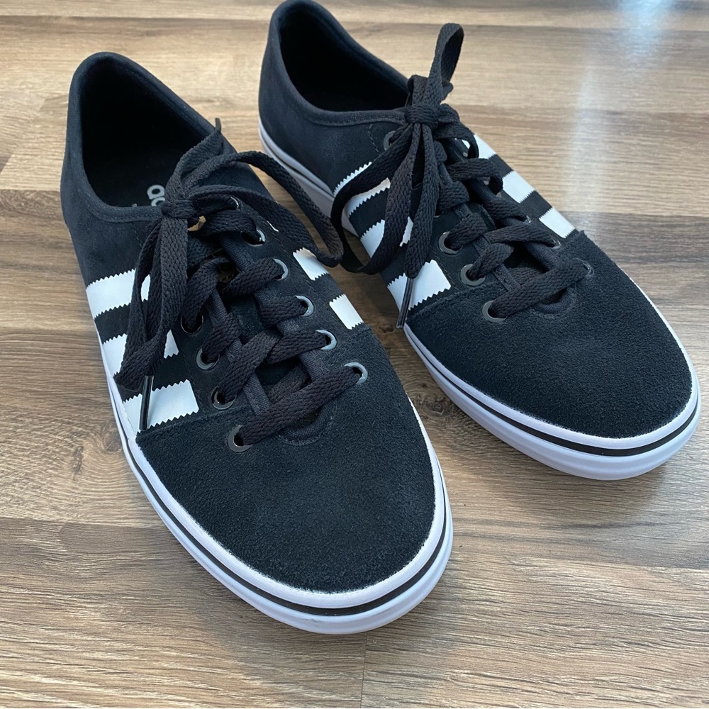 Adidas Adria Og Lo Suede Black Sneakers - Picture 4 of 12